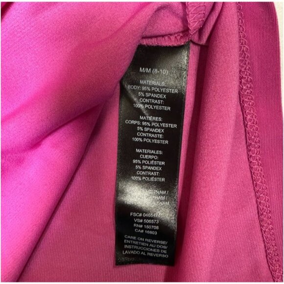 Studio 1886 Womens Short Sleeve Grommet Detail Top Mauve Size Medium - Picture 5 of 9